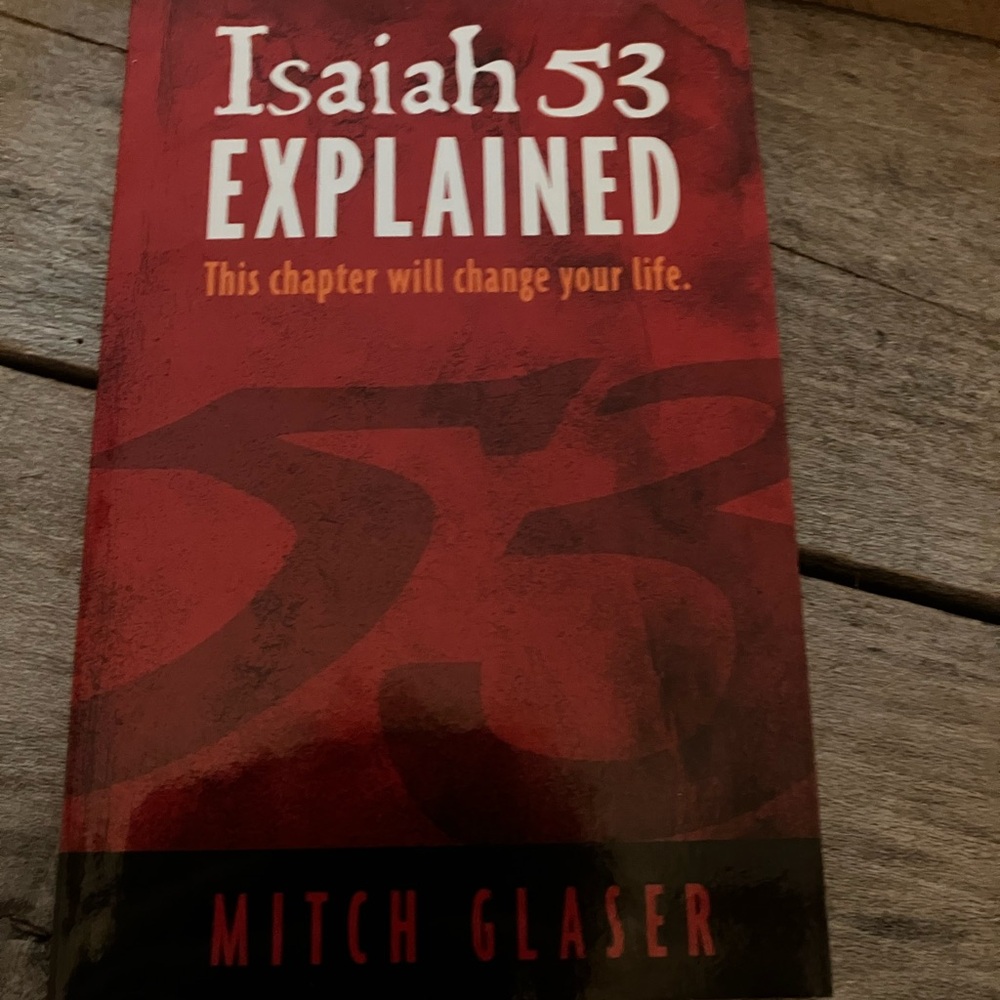 *5 for $25 Isaiah 53 Explained Book - Red Cover